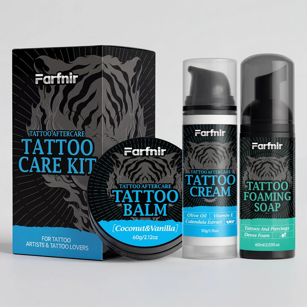 TATTOO care kit, smooths the skin, brightens the complexion, moisturizes and nourishes, making the skin delicate and radiant Oasis Select TATTOO CARE KIT 170g