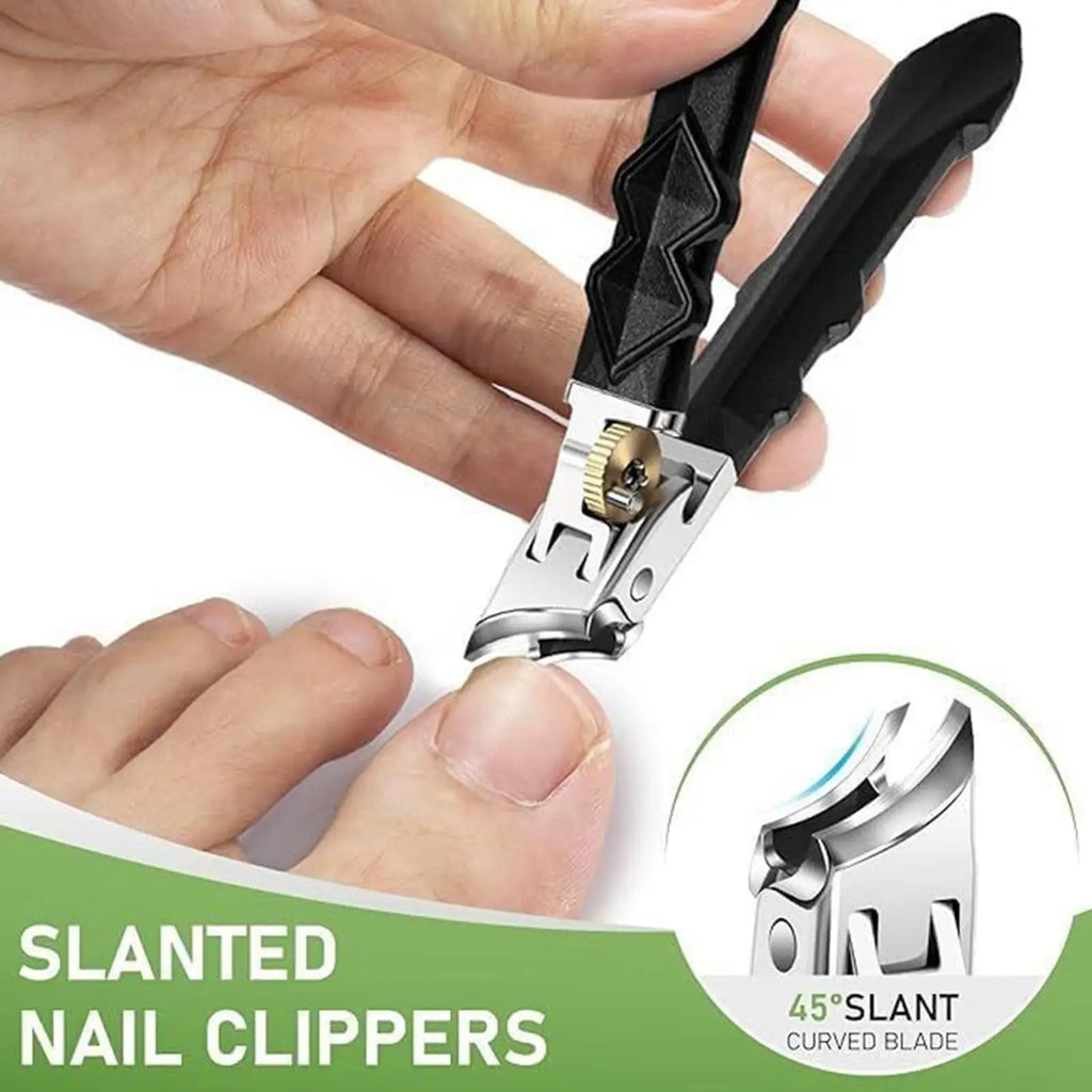 45° Slant Edge Nail Clipper | Wide Jaw Stainless Steel Trimmer Nail Clipper Trimmer Oasis Select
