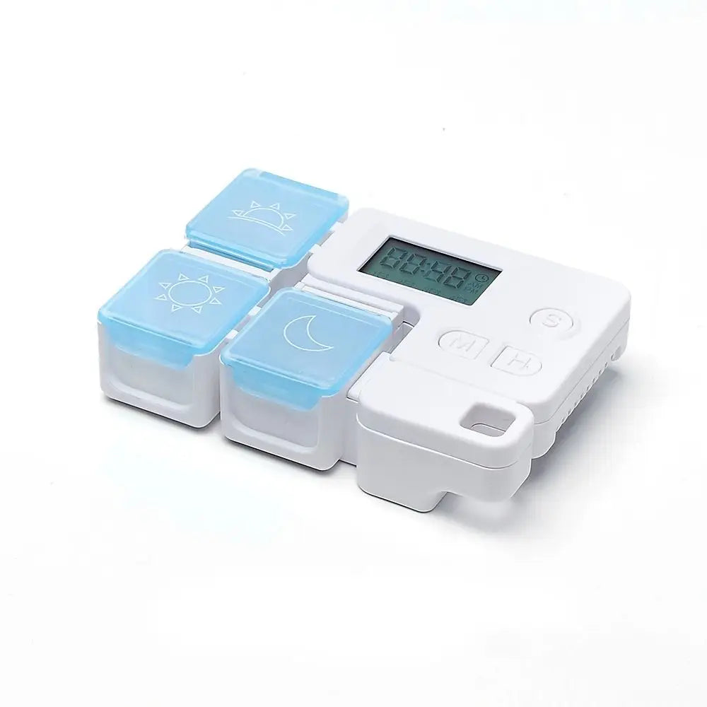 7-Day Smart Pill Organizer with Alarm Timer & Reminder