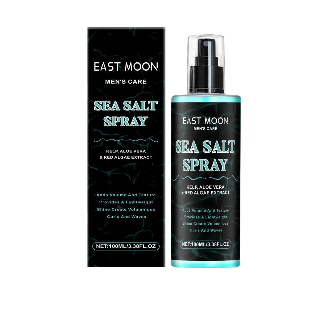 East Moon Sea Salt Spray – Strong Hold, Volume & Texture Hair Styling Spray Oasis Select