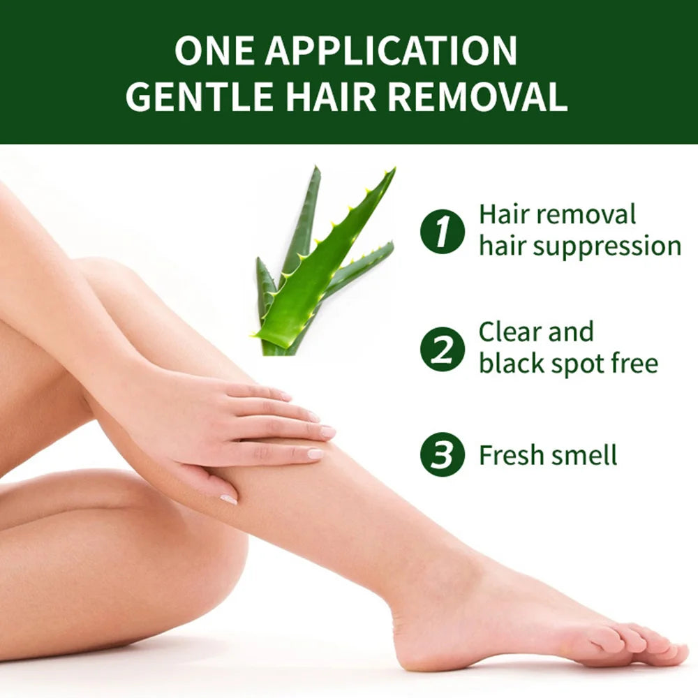 Painless Hair Removal Underarm Private Facial Body Leg Hair Remove Cream Skin Care Powerful Beauty Hair Removal For Men Women Oasis Select