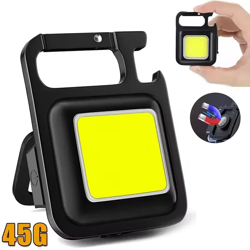 ESMARTER Mini COB Keychain Flashlight | USB-C, 1000LM, IPX4