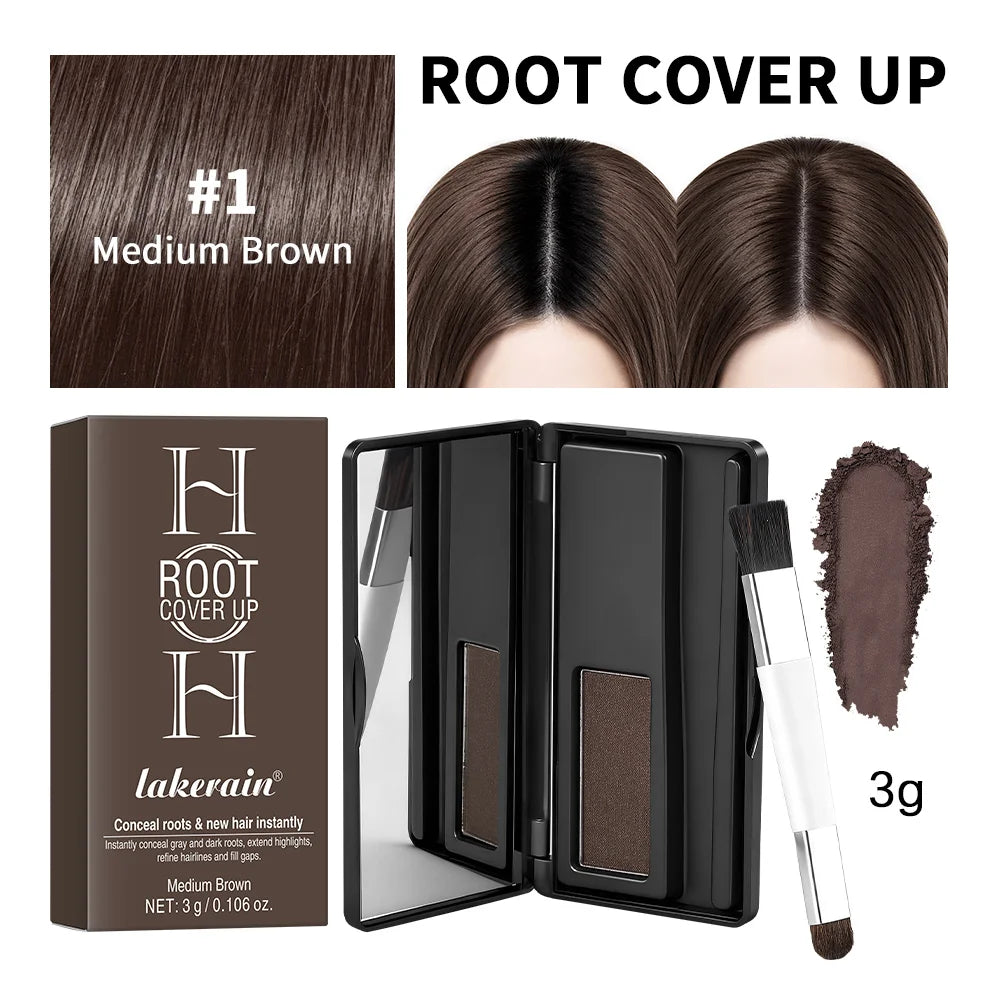 Lakerain Hair Dye Palette & Brush – Root & Grey Coverage