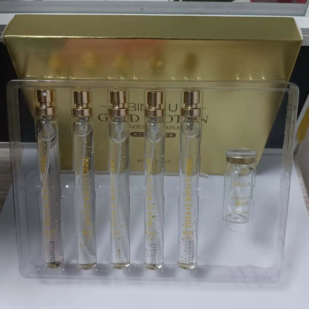 24K Gold Peptide Hyaluronic Acid Serum – Firming & Anti-Aging Face Serum Set Oasis Select