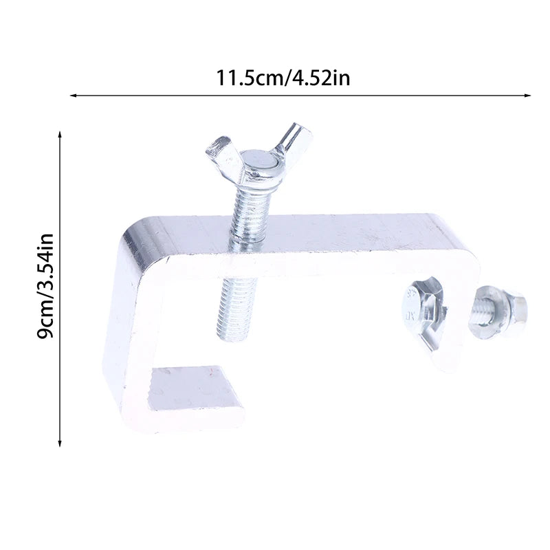 15-41mm Pipe Square Tubes Clamps Aluminum Alloy Clamp Truss Mounting Hooks For Stage Lighting Effects Fair Event Disco Oasis Select A2