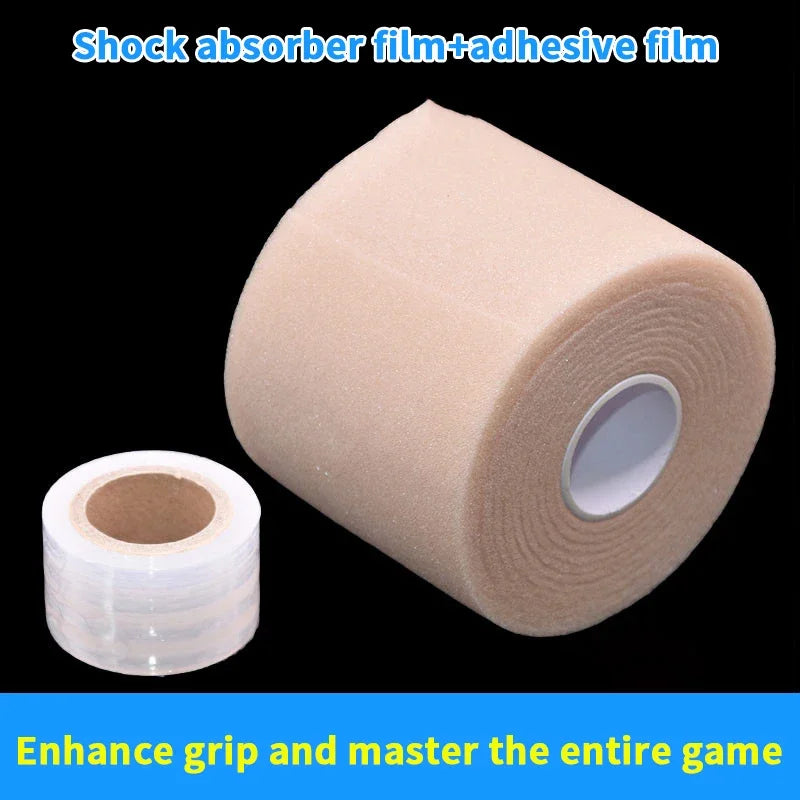 Soft PU Sponge Tennis Badmintion Racket Overgrip Shock-absorbing Handle Membrane Damping Grip Skin Bandage High Elasticity Oasis Select
