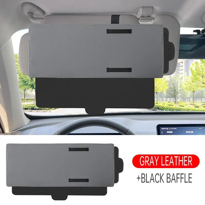 Car Sun Visor Extender Anti-glare Sun Blocker Car Window Sunshade And UV Rays Blocker Universal For Cars Accessories Oasis Select A4