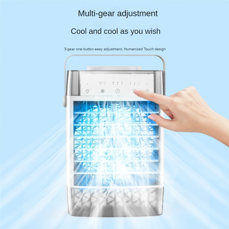 Portable Evaporative Air Cooler – USB Mini Fan for Room & Car