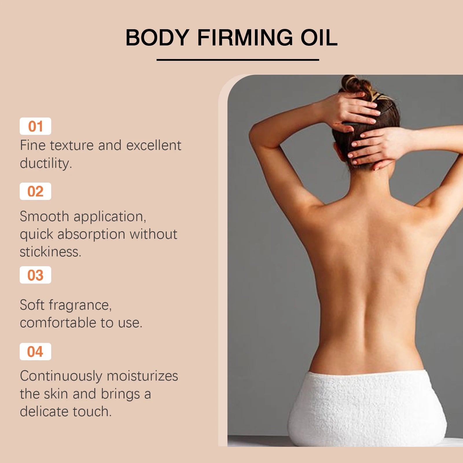 Anti-Cellulite Firming Body Oil – Moisturizing Skin Tightening Firming Body Oil Oasis Select