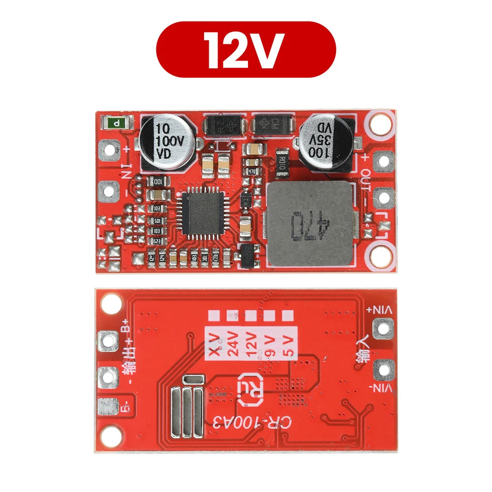 DC-DC Mini Buck Module 12-100V to 5V 12V 24V 3A High Conversion Low Ripple Power Conversion Module Oasis Select 12V