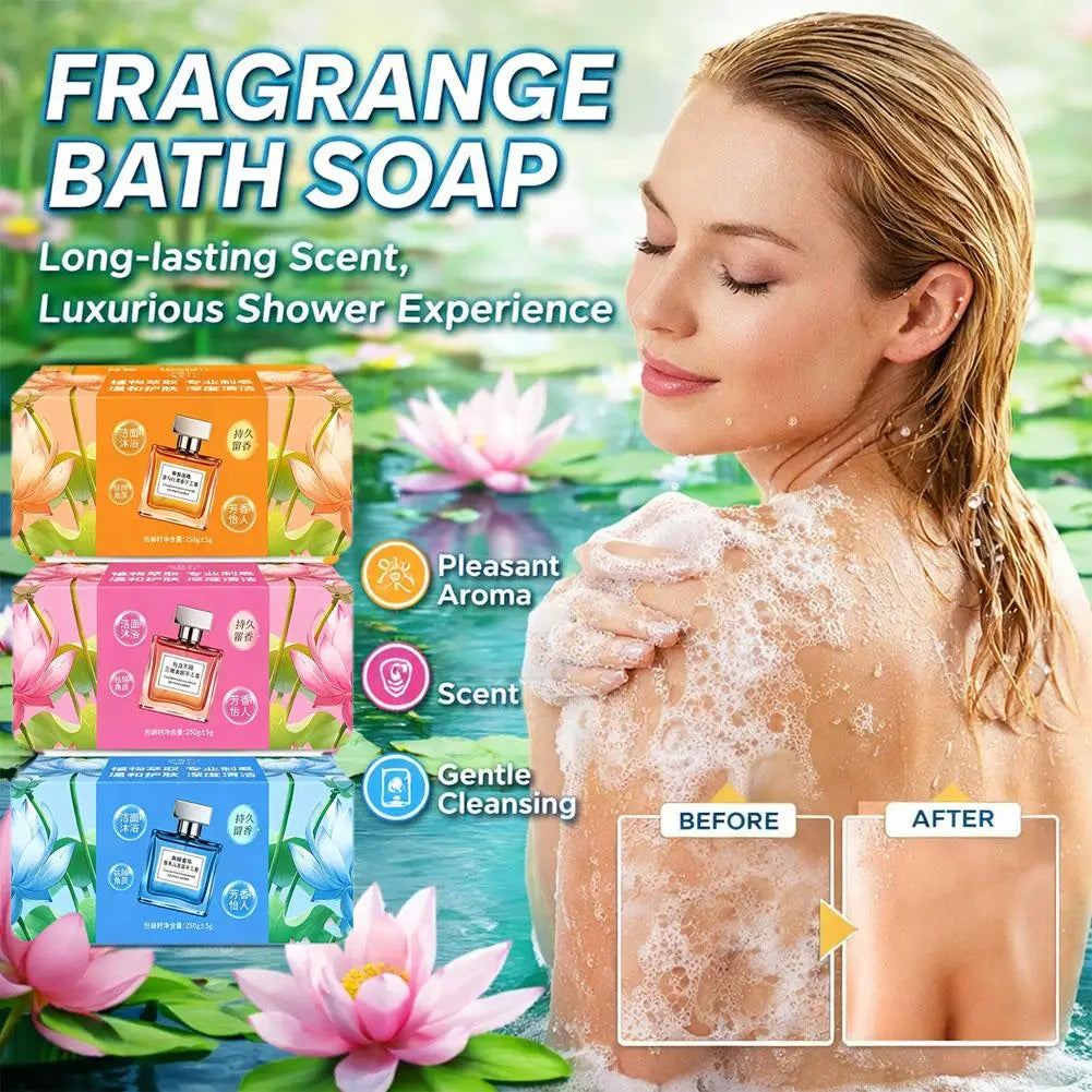 Handmade Fragrance Soap Bar – Face & Body Cleanser 250g Handmade Soap Bar Oasis Select