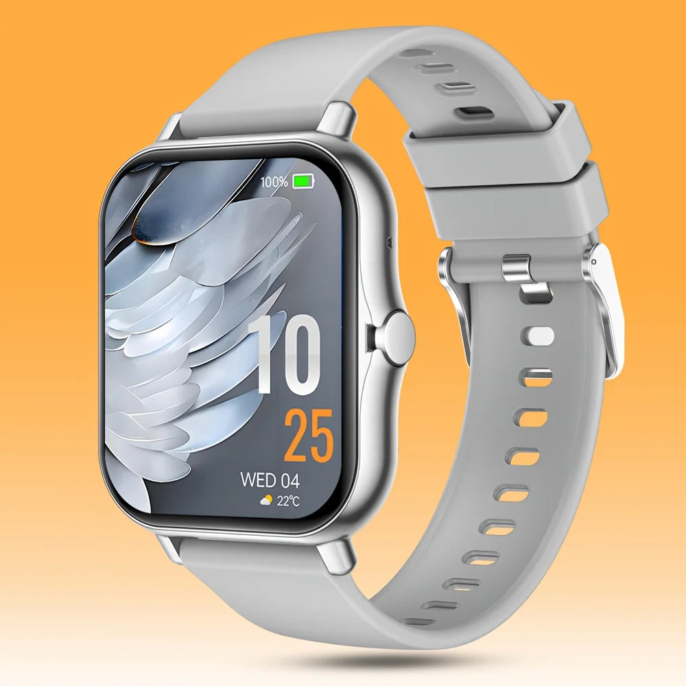 ERUN Smartwatch 1.83" Touch Display, Alexa, Silicone Strap