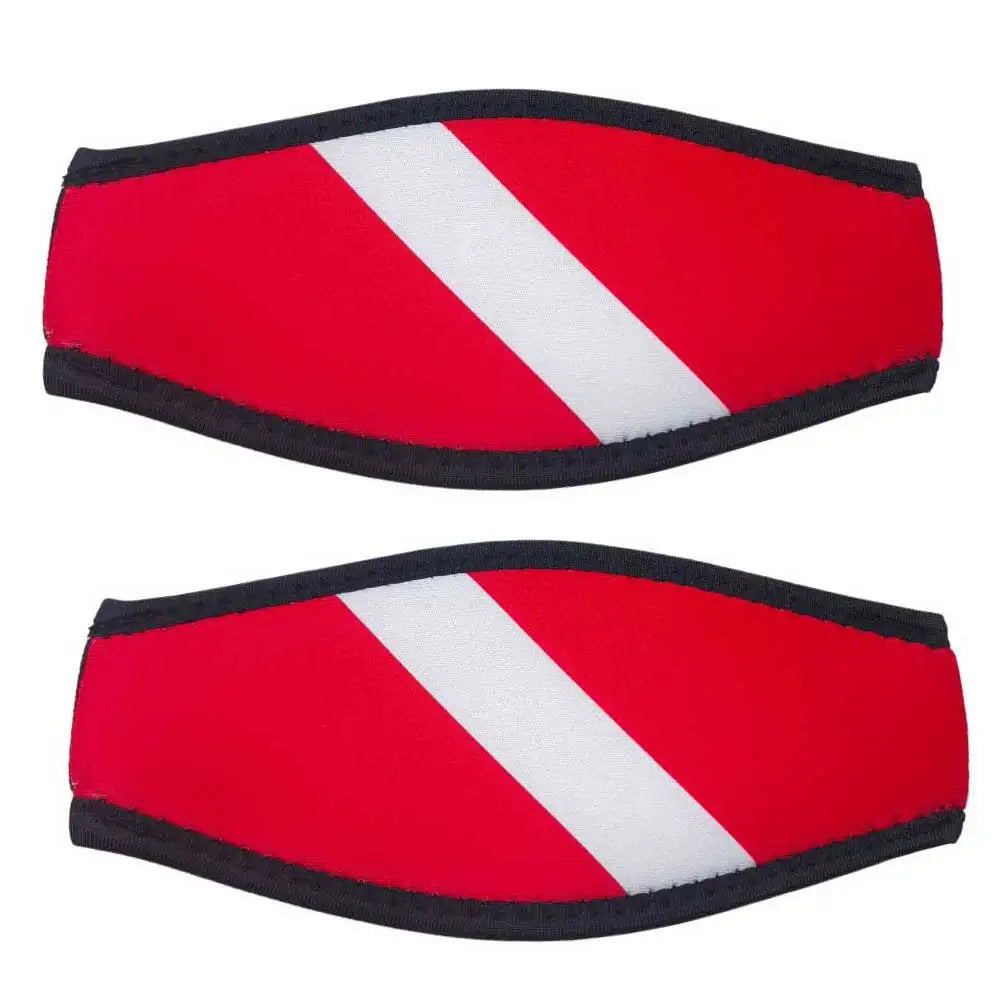 1PC 2pcs Neoprene Scuba Diving Mask Strap Cover Protect Long Hair Band Snorkel Swimming Non Slip Hair Protector Mask Wrap Oasis Select 2pcs