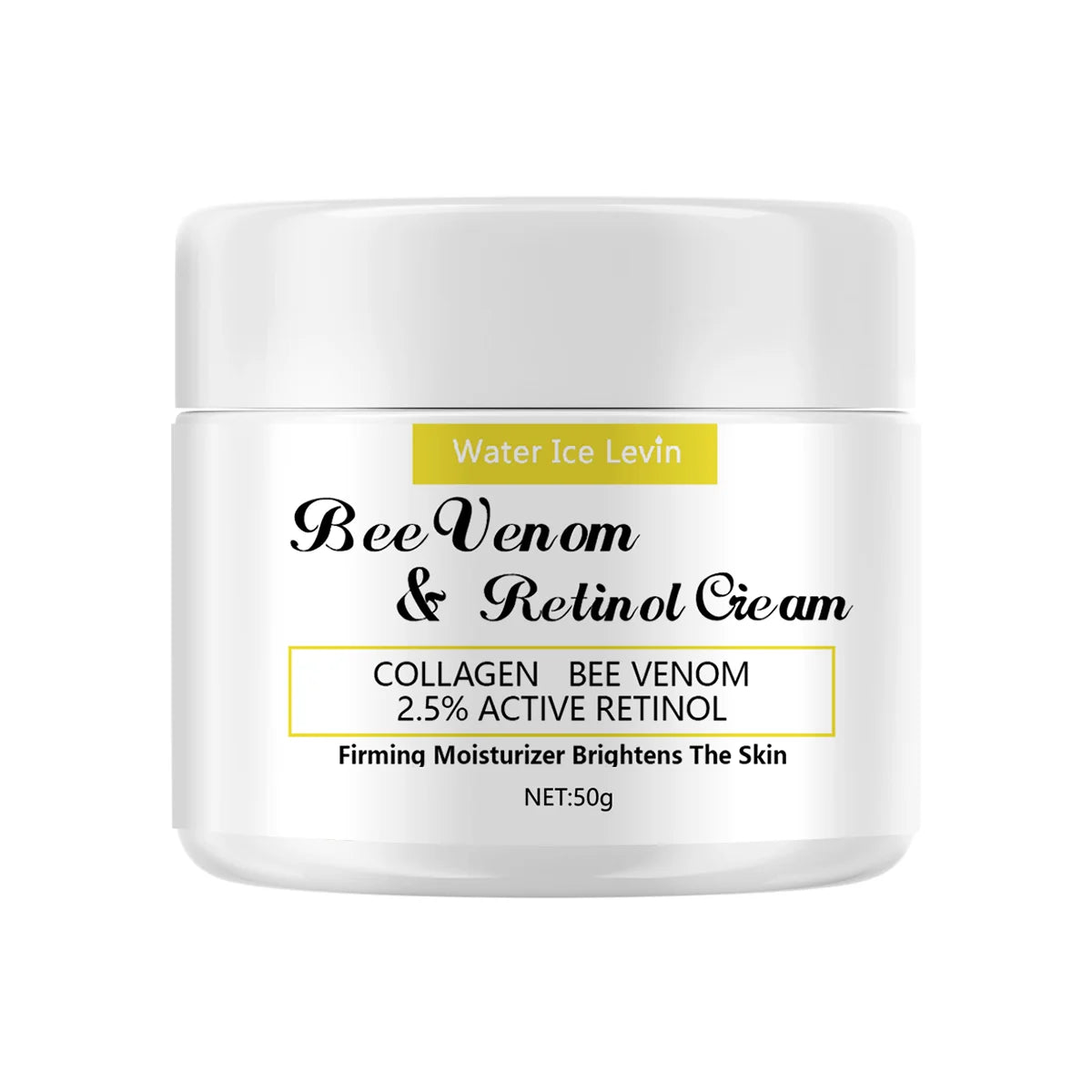 Bee Venom Retinol Cream – Honey Moisturizer for All Skin Types Moisturizing Face Cream Oasis Select 50g