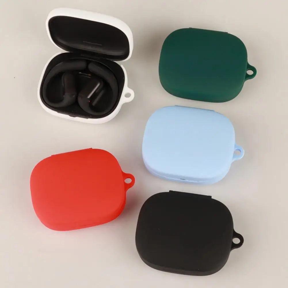 Silicone Protective Case for SHOKZ OpenFit Pro T010 Wireless Headphone Protector Case Cover Shell Housing Anti-dust Sleeve Oasis Select