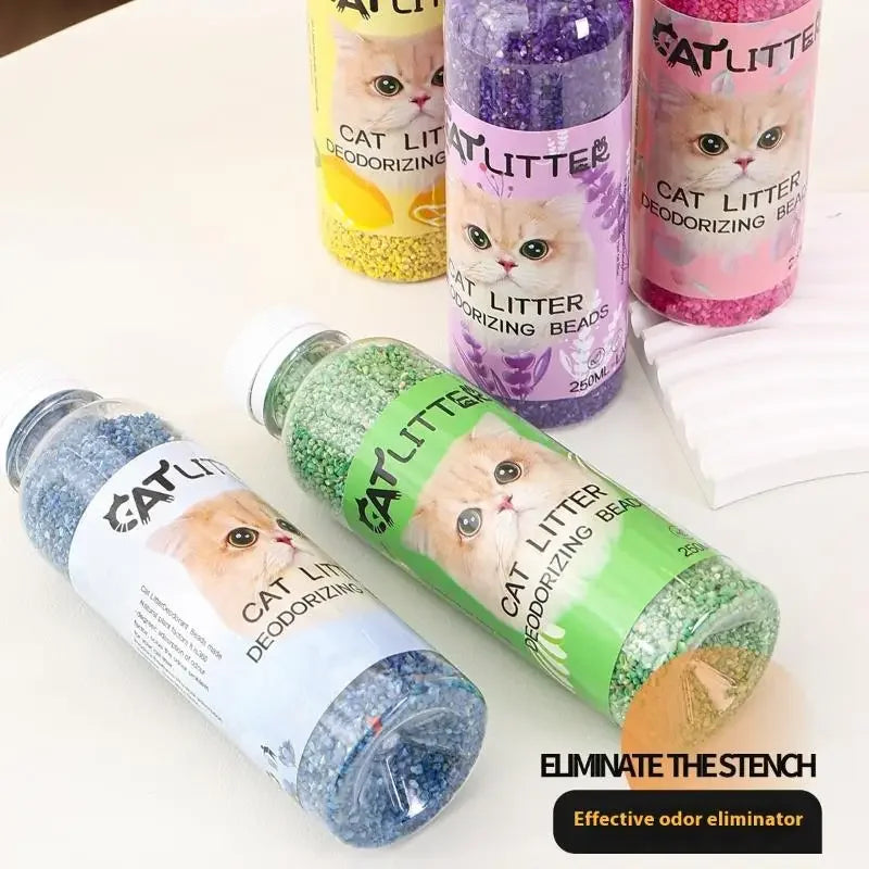 Cat Litter Deodorizing Beads Toilet Granules Litter Box Long Lasting Freshness Air Purification Deodorizer Pet Cleaning Products Oasis Select