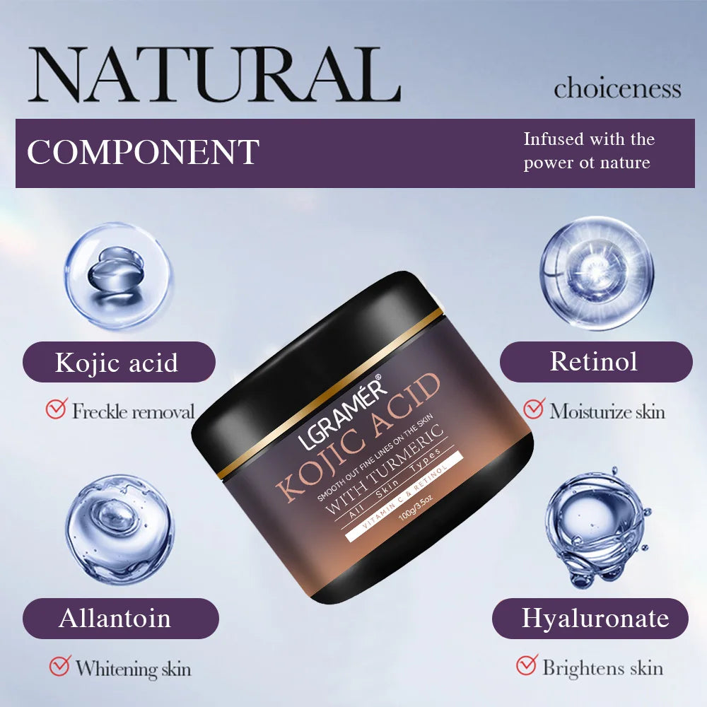 Kojic Acid Vitamin C & Turmeric Brightening Face Cream