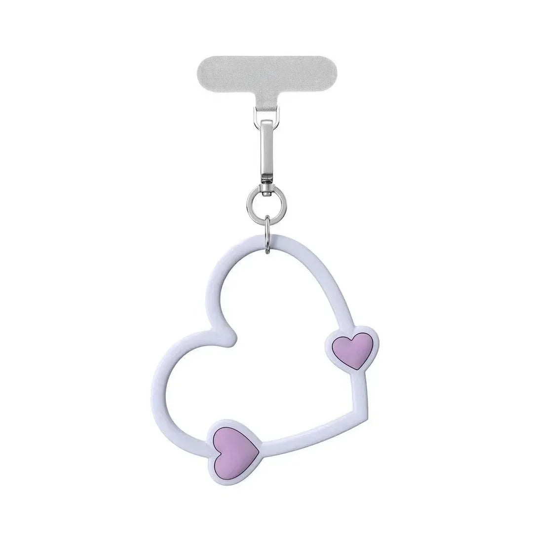 DIY Phone Charm Lanyard Hook Sticker for iPhone & Galaxy Cases