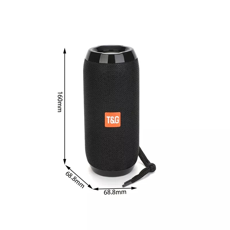 T&G Portable Bluetooth 5.3 Speaker | FM Radio, Bass, TWS