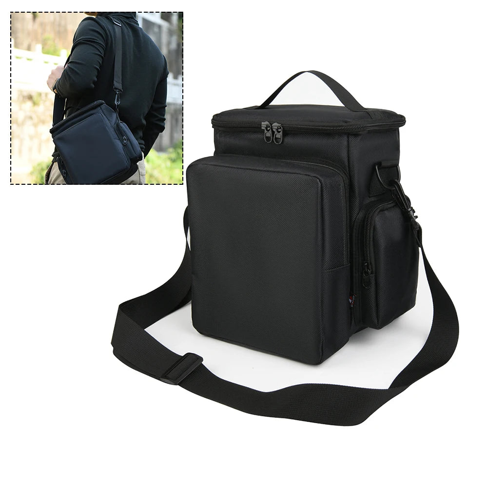 Wireless Microphone Case Heavy Duty 6-Slot Wireless Microphone Case With Shoulder Strap Portable Audio Accs Consumer Electronics Oasis Select