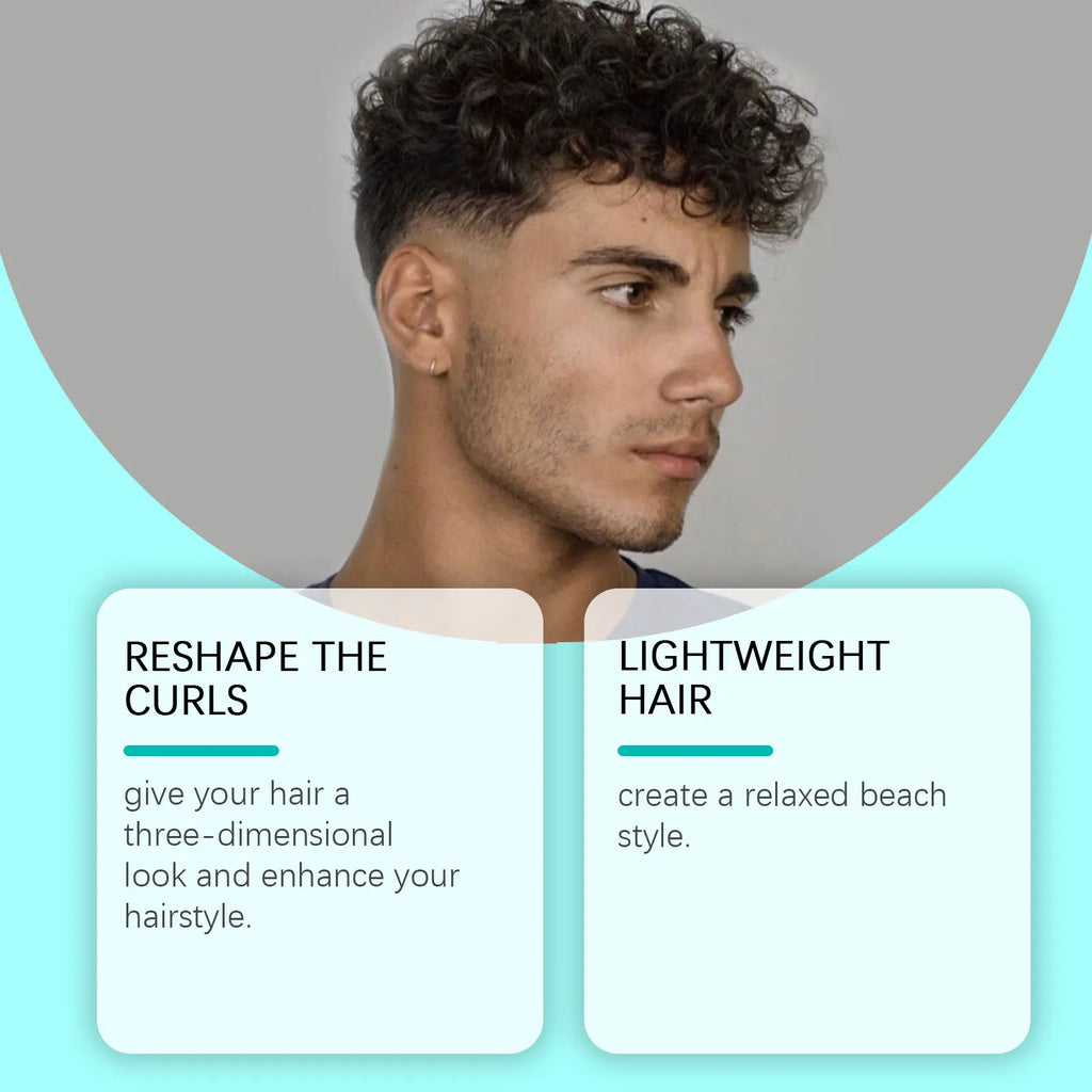 Sea Salt Hair Styling Spray Lazy Curl Defining Improving Thicken Strong Hold Non Greasy Fluffy Natural Wave Hair Nourishing Oil Oasis Select