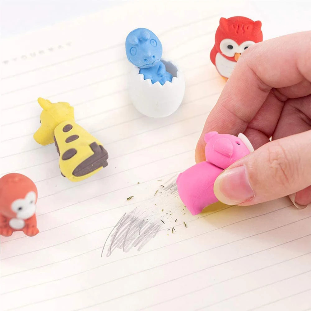 Prizes Removable Non-Toxic Cartoon Design Assembly Zoo Animal Eraser Puzzle Eraser Toys Animal Pencil Erasers Pencil Eraser Oasis Select