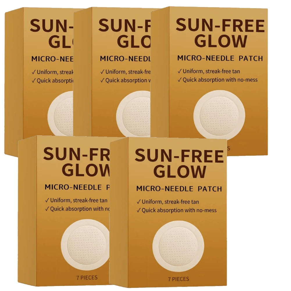 7PCS Sunless Patches Quickly Achieve a Natural Tanning Effect Safe Non-irritating Eliminating Uneven Color Body Care for Women Oasis Select D