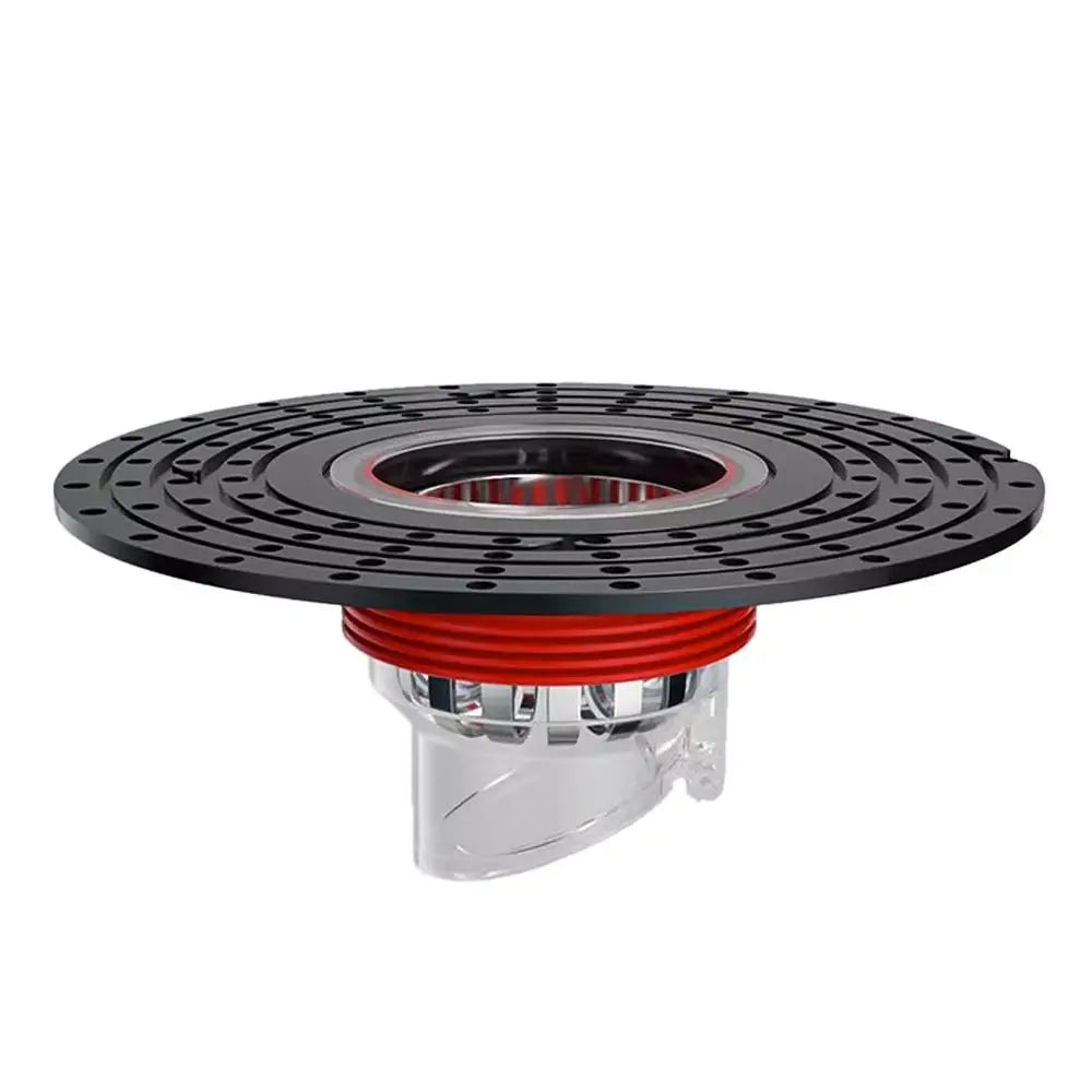 With Grid Grate Cover Shower Floor Drain Core Insect Proof Dectable Anti-odor Floor Drain Anti Blocking Backflow Preventer Oasis Select WHITE