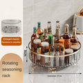 Pantry Organizer Rotating Storage Rack Cosmetic Dresser Organizer Countertop 360 Spinning for Kitchen Pantry Cabinet Vanity Oasis Select L
