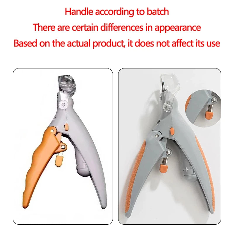 LED Light Dual-Sided Pet Nail Clippers for Cats And Dogs 5x Magnification Easy Nail Trimming Tool for Your Furry Friends Oasis Select