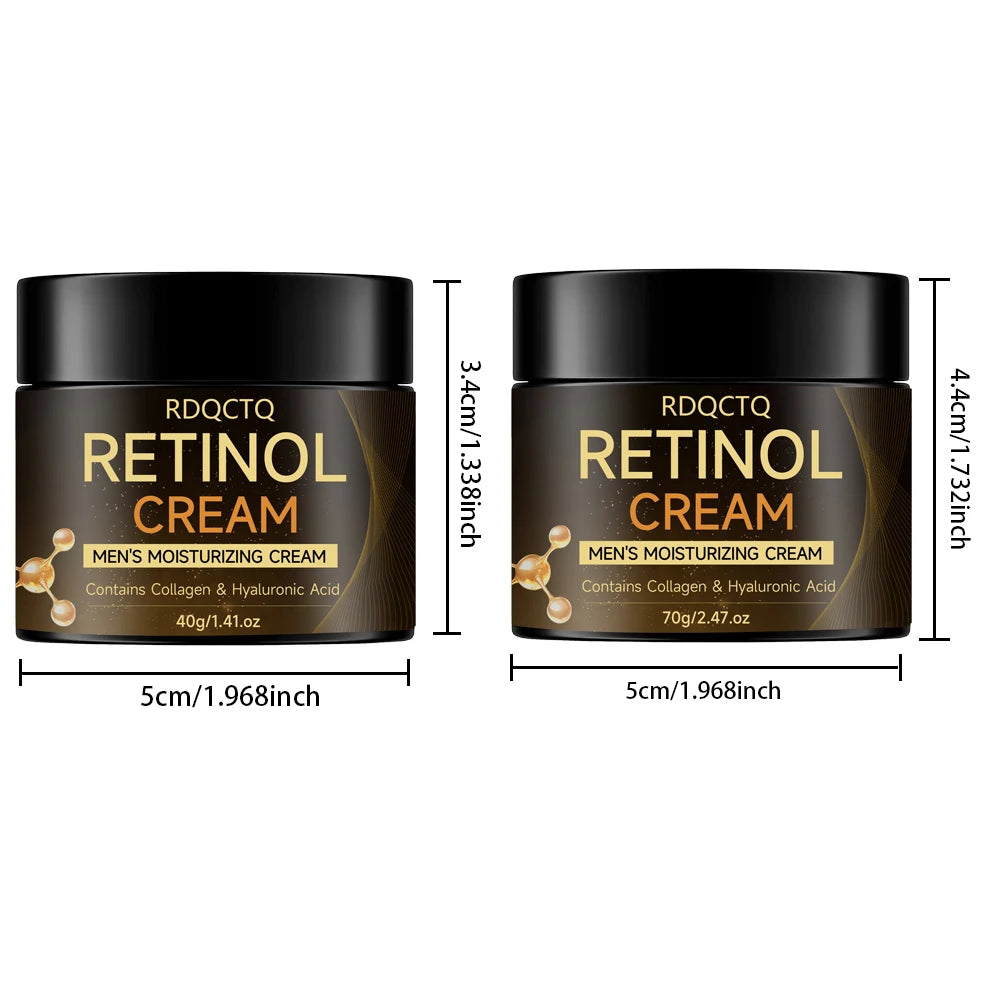 RDQCTQ Men's Retinol Face Cream – Moisturizer & Anti-Wrinkle