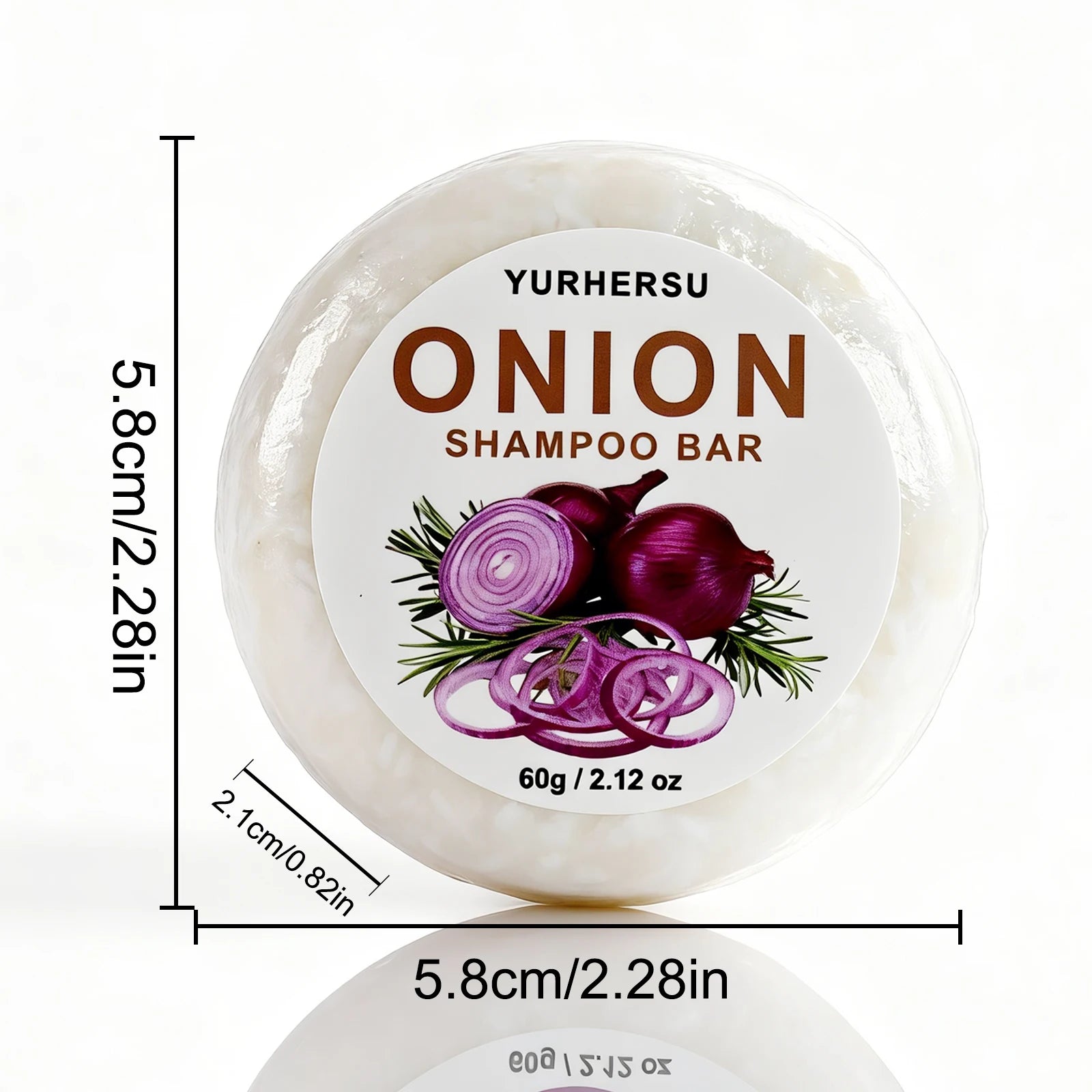 Vegan Onion Shampoo Bar – Oil Control, Frizz & Scalp Care Solid Shampoo Bar Oasis Select
