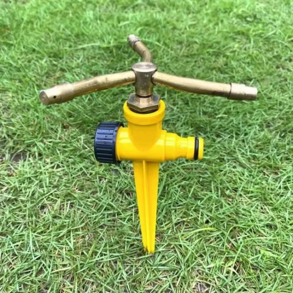 2/3/4 Arm Automatic Rotary Sprinkler 1/2 Inch 360 Degree Irrigation Sprinkler Heads Brass Watering Nozzle Oasis Select