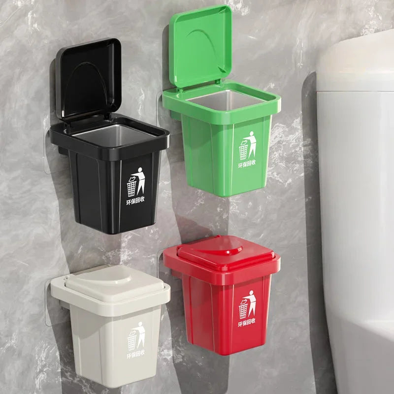 Portable Ashtray Trash Can Ashtray with Lid, Stainless Steel Ashtray, Bathroom Wall Hanging, Notch Anti-fly Ash Ashtray Oasis Select