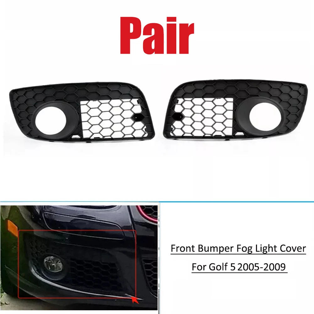 Car Grill Trim Cover Fog Light Grill Cover Car Maintenance Factory Specifications High Reliability High Universality Fitment Oasis Select