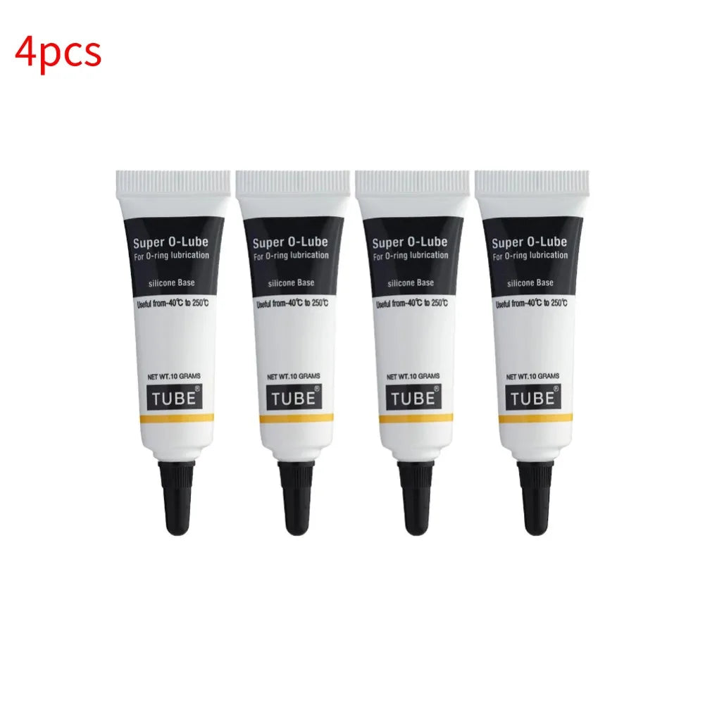 Silicone Grease Lubricant Home Improvement Hardware Waterproof Food Grade O Lube Faucet Plumbers Coffee Machine Lubrication Oasis Select 4pcs