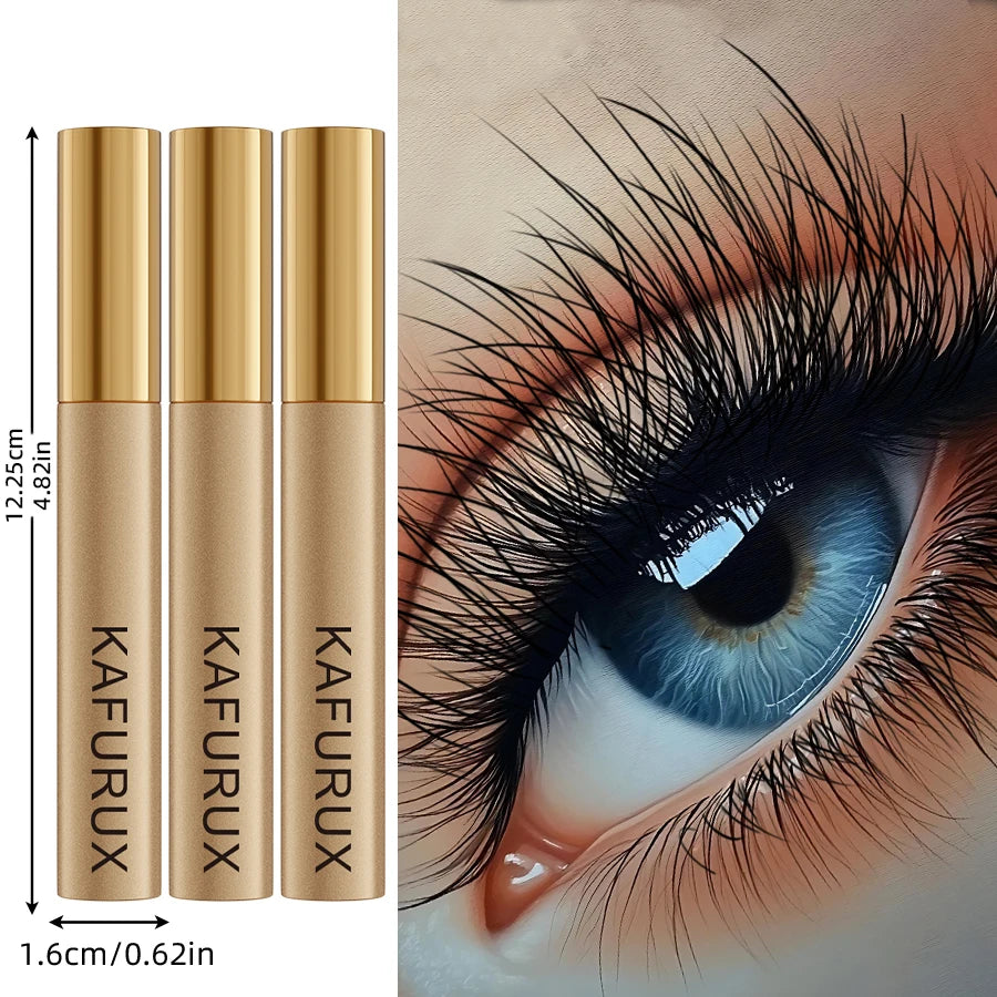 KAFURUX 3-Pack Lash & Brow Enhancer Serum | Natural Korean Beauty