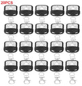 433MHz 4-Button Remote Control Cloner – 1/50PCS Duplicator for Car Key, Garage Door & Gate Opener – Clone Code Transmitter Oasis Select 20PCS No plug