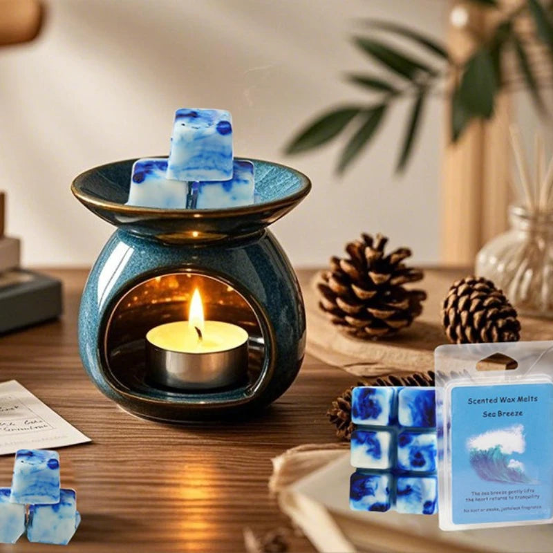 Fragrant Wax Block Solid Essential Oil DIY Material Rich Incense Sandalwood Fragrance Premium Spices Relaxing Meditation Aroma Oasis Select