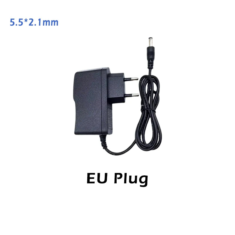 5V 2A AC Power Supply Adapters DC 5.5mm × 2.1mm Ports For T95 H96 Tanix Android TV Box Router Monitor Desk Lamp EU US Plug Oasis Select EU Plug