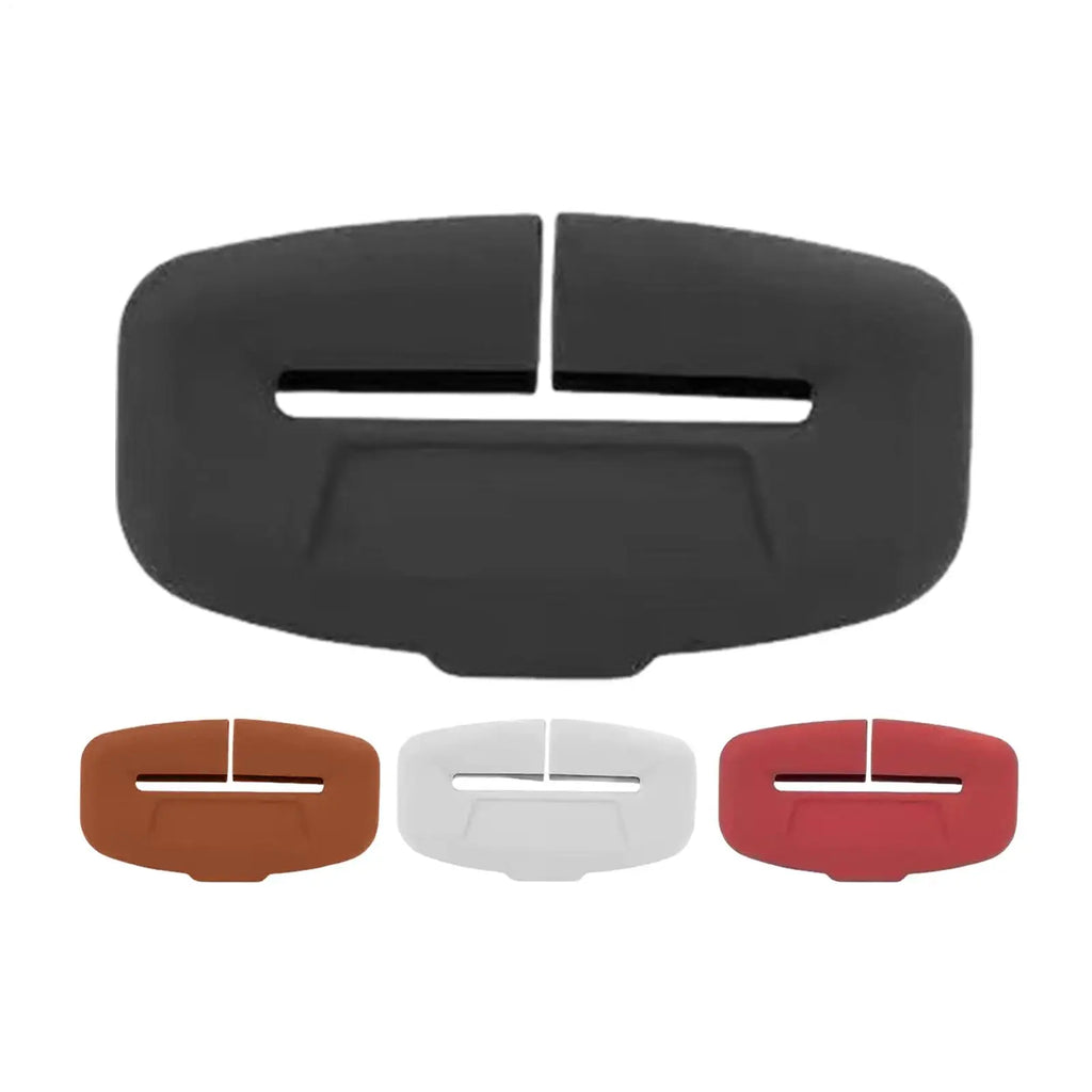 Silicone Seat Belt Buckle Protective Cover Anti-Scratch & Anti-Rattle Buckle Protector For Car Interior Soft Protective Covers Oasis Select