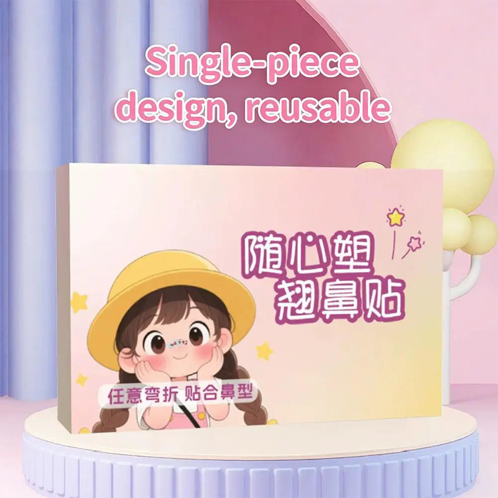 Reusable Nose Lift Strips – Invisible Shaping Tape | 10 Pack