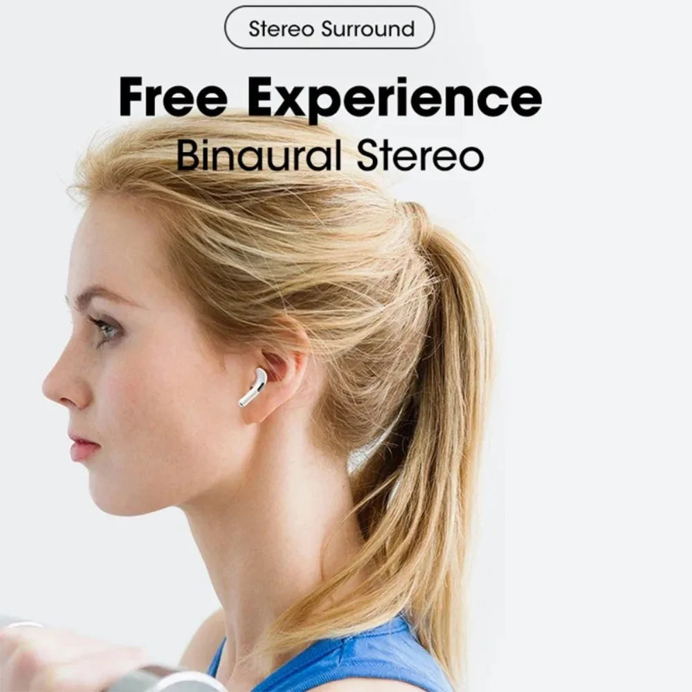 TWS Bluetooth Earphones 9D Stereo Wireless Headphone In-Ear HiFi Earbuds Hands-Free Headset With Microphone Oasis Select