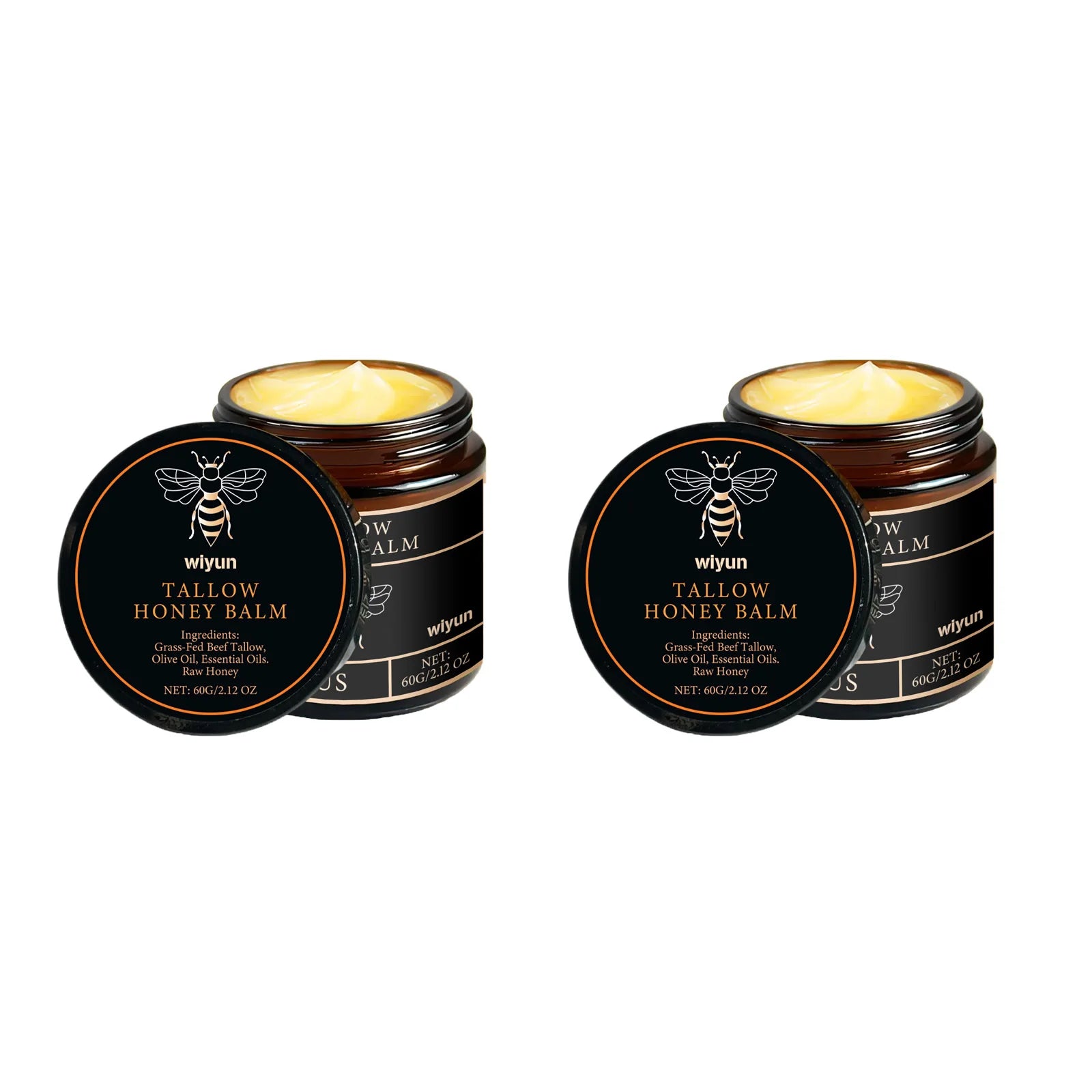 Beef Tallow Honey Cream Fade Dark Spots Remove Melanin Brightening Firming Non-Greasy Lasting Moisturizing Soothing Body Lotion Oasis Select 120g Boxed