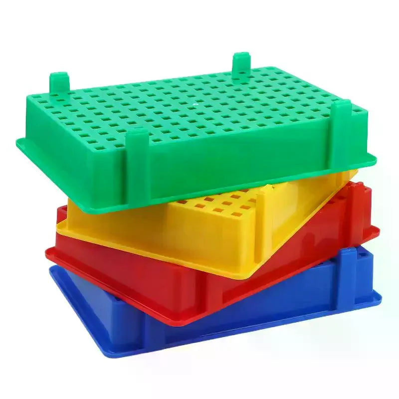 1PCS Thickened Plastic Lithium Battery Storage Box For 18650 Cells - Divided Transport And Turnover Tray Oasis Select