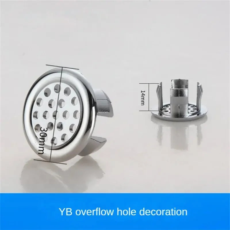 1-30PCS Brass Sink Drain Stopper Ceramic Art Basin Overflow Hole Plug Decorative Cover for Bathroom Sink Shower Accessories Oasis Select 1PC Style B