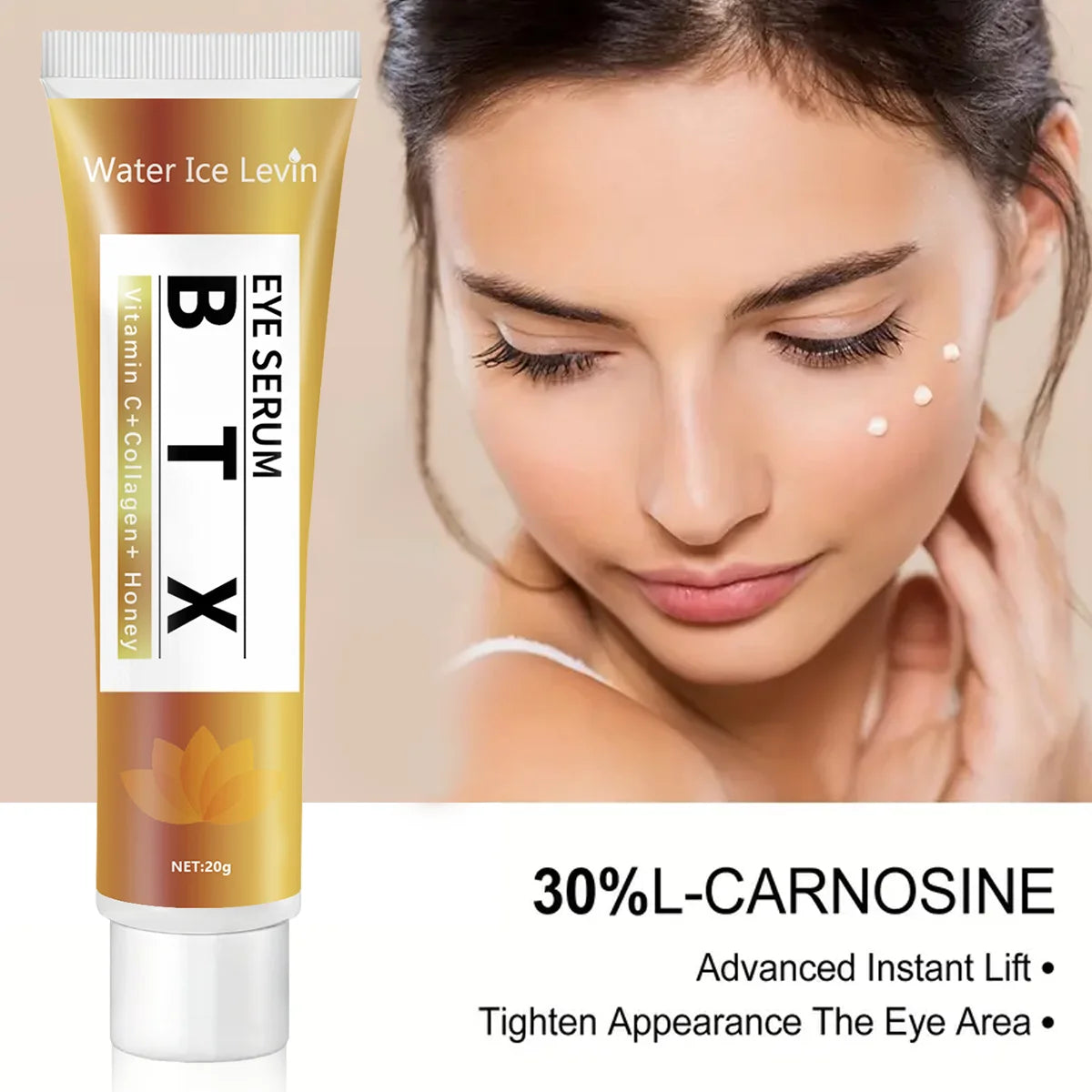 Hyaluronic Acid Eye Gel Cream – Hypoallergenic & Moisturizing Eye Gel Cream Oasis Select