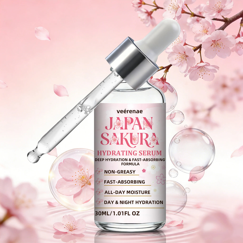 Japan Sakura Hydrating Face Serum – Lightweight Moisturizer