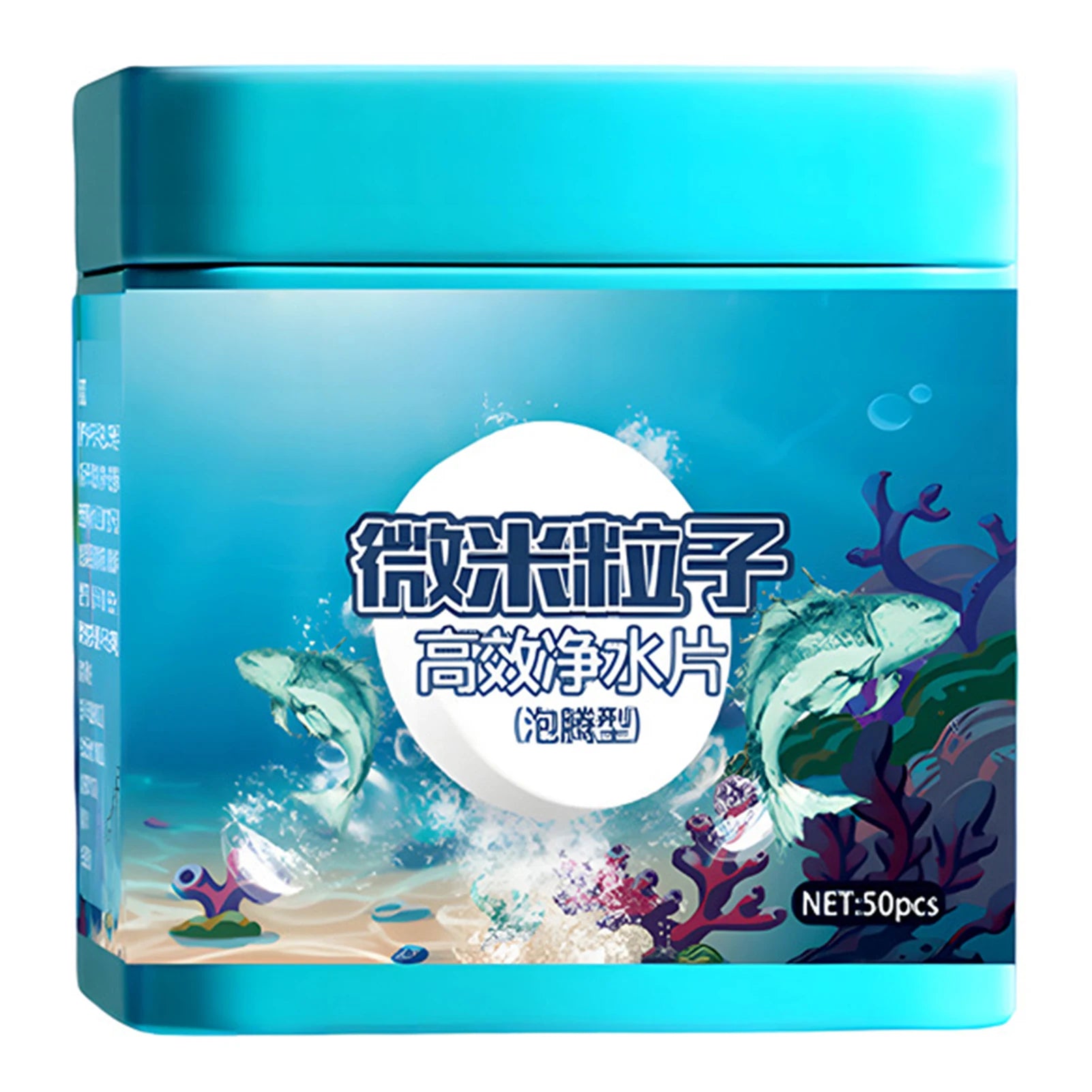 Aquarium Water Clarifier Tablets – Clears Cloudy Fish Tank Fast