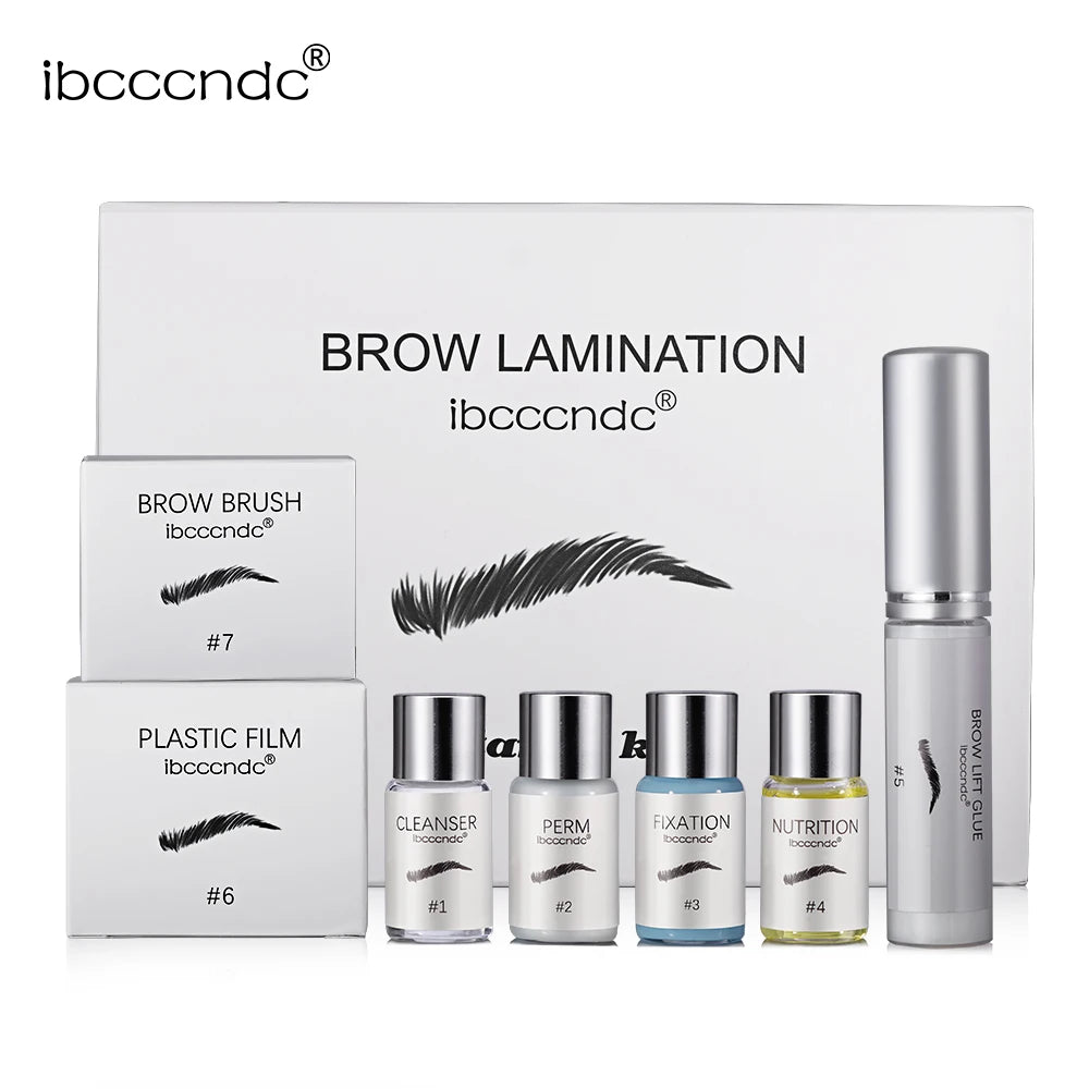 Keratin Brow Lamination Kit – Semi-Permanent Lift & Perm Set